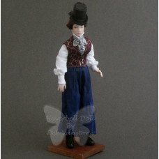 Costumed Doll - Anne Lister.