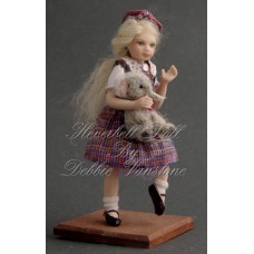 Costumed Doll - Daisy and Mr Grey - SOLD