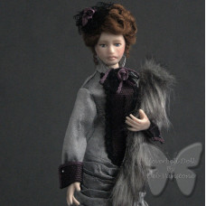 Costumed Doll - Lady Cordellia .  SOLD