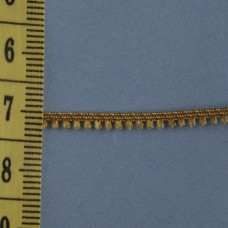 Picot Braid - Old Gold